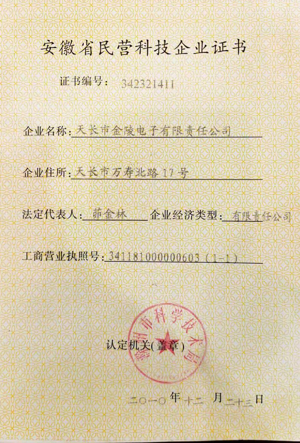 安徽省民營(yíng)科技企業(yè)證書.jpg